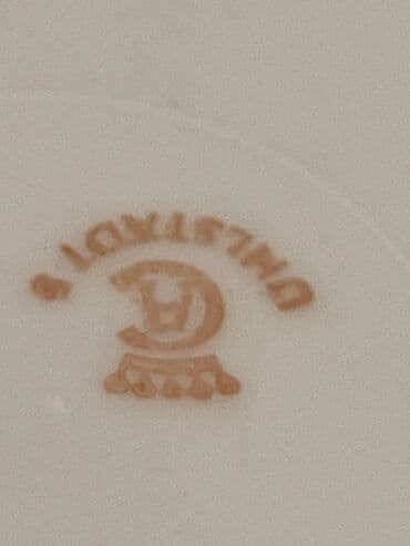 cex fara: Çay dəsti, rəng - Qızılı, Farfor, 6 nəfərlik — 8