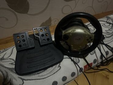playstation 3 oyunları: Gaming sükan dəsti – Genius markası - İdarəetmə: sükan və ikili pedal — 2
