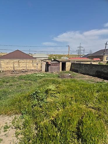 evler satilir: 4 sot, Tikinti, Kupça (Çıxarış) — 2