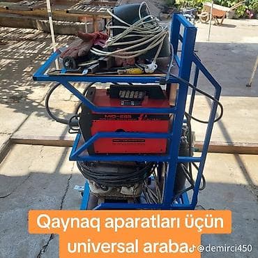 mac utu feni: Qaynaq aparatları üçün universal araba - Metal konstruksiyadan — 1