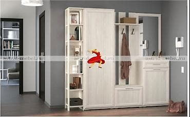 laminat kuxna mebeli: Dəhliz dolabı — 1