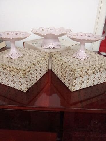 кольцевая лампа купить: Чайный набор, цвет - Оранжевый, Фарфор, Чехия — 1