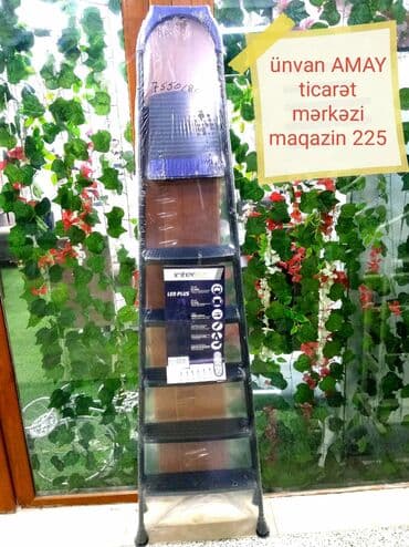 Nərdivan. Təzə. Türkiyə istehsalı Şəhər içi çatıram 5m Ünvan AMAY