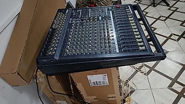 Yamaha EMX5000-12 powered mikser - 12 kanallı miksaj pultu: hər