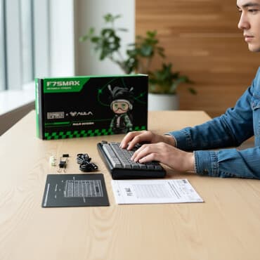 AULA F75 MAX mexaniki klaviatura - 75% (FRL) kompakt dizayn: oxlar və