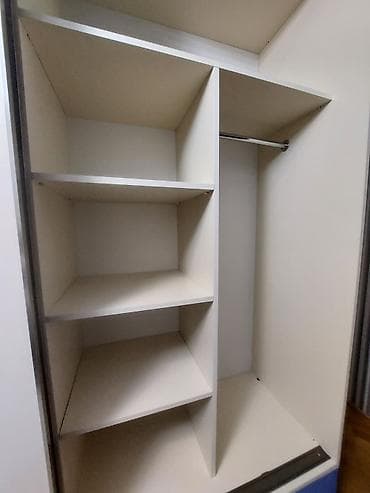 Б/у, 2 двери, С зеркалом, Цветной, Дерево, Купе, Прямой шкаф — 6