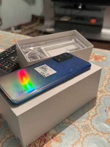 Oppo A55 5G, 128 GB, rəng - Mavi, Sənədlərlə