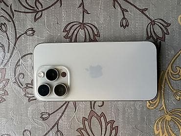 ayfon 7plus: IPhone 15 Pro, Gümüşü, Face ID — 1