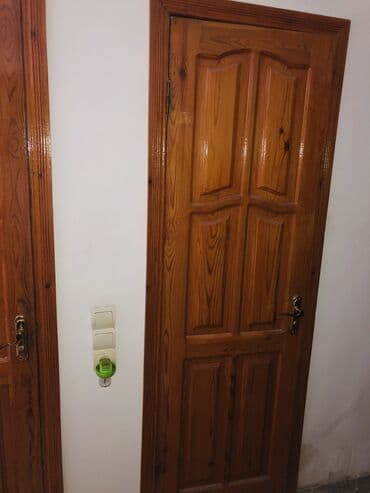 plintus qiymətləri: İşlənmiş Otaq qapısı 70x200 sm Zamok ilə, Zəmanətsiz, Ünvandan götürmə — 1