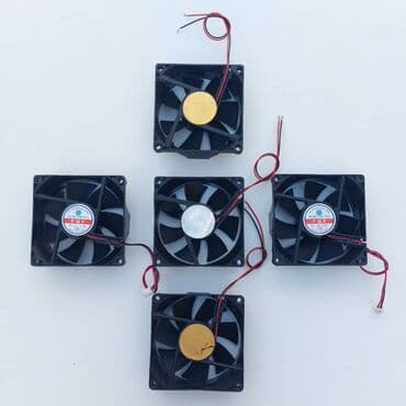 Sərt disklər (HDD): Kulerlər 80x80mm SAYLA ALANA VƏ USTALARA TOPDAN QİYMƏTLƏ VERİLİR! ⭐Fan — 4