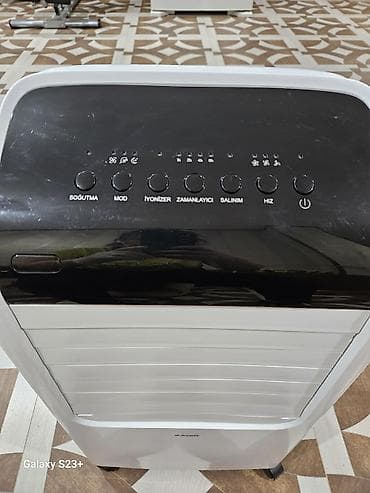 Arçelik daşınan hava soyuducu fintilyator Qeyd edim ki otağı bütöv