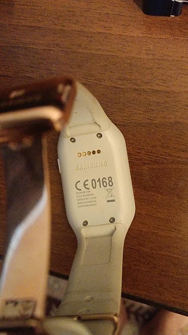 qlzll: Smart saat, Samsung, Kamera, rəng - Qızılı — 1