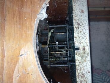 retro saat: Divar saatları, Mexaniki, Mayatnik — 5