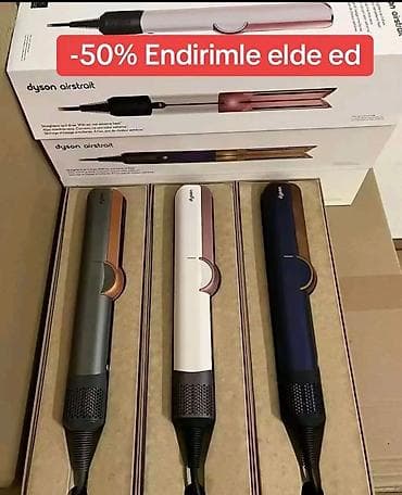 Dyson Airstrait saç düzləndirici - Saçı eyni zamanda qurudan və