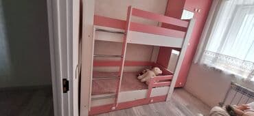 купить кровать трансформер: Oğlan və qız üçün, Çarpayı, Matras ilə, Siyirməli, MDF — 2