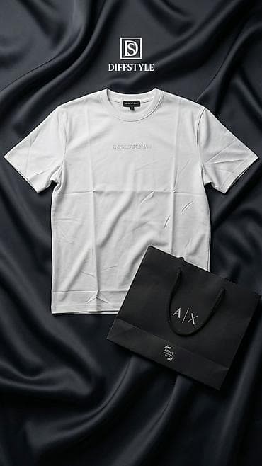 sortlar: Futbolka, Emporio Armani, rəng - Ağ — 2