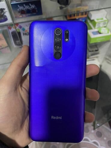 logitech g29 ucuz: Redmi 9, 64 GB, rəng - Mavi, Barmaq izi — 2