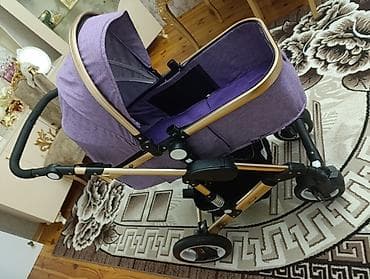 usaq kuklalari: Çıxarıla bilən beşikli araba, Yaş: 1-6 ay — 3