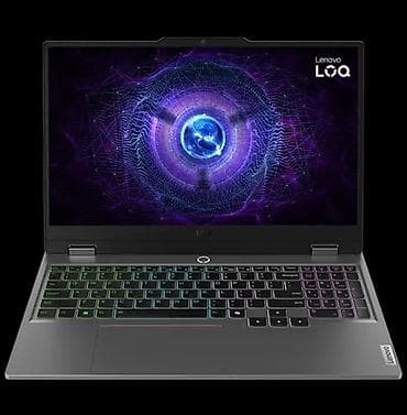 ucuz oyun komputeri: İşlənmiş Lenovo LOQ, 15.6 ", Intel Core i7, 512 GB — 1