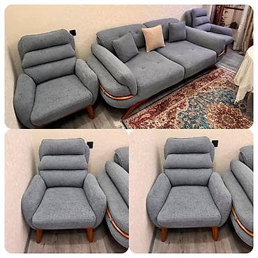 Мебель для дома: Divan kreslo dest 850₼ satilir .Alinib 2500₼ .Ayaqlari fisdig agacidir — 1
