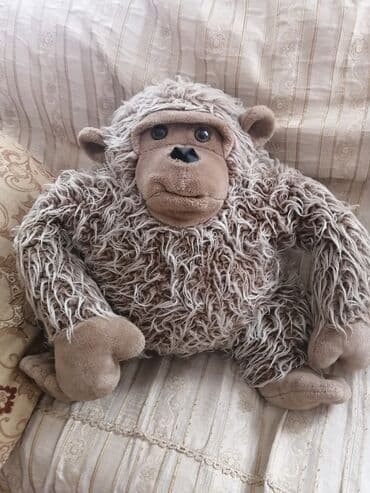 i̇nteraktiv oyuncaq itlər: Çox təbii görsənən yumşaq meymun,divana oturdub uzananda balış kimi də — 1