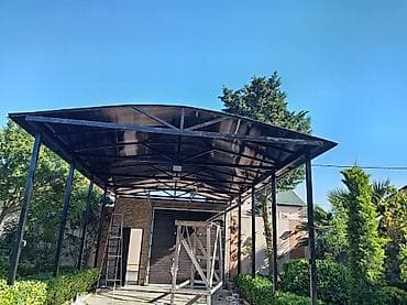 Dəmir Qaraj darvazası, Seksional, Avtomatik, rəng - Boz, Kredit yoxdur, Pulsuz quraşdırma