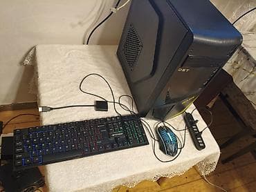 Masaüstü oyun/iş kompüteri – tam set Komponentlər: - Prosessor: Intel — 5