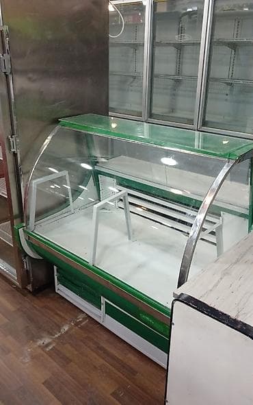 vitrini: Soyuducu vitrin – mağaza/kafe üçün - Tip: üfüqi soyuducu vitrin, ön — 1