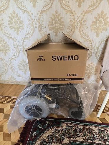 araba: SWEMO Q-100 elektrikli əlil arabası Əsas xüsusiyyətlər: - Elektriklə — 3