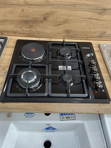 aeg pec: Quraşdırılan qaz-elektrik qarışıq plitələr (4 gözlü) - Kombinə — 6