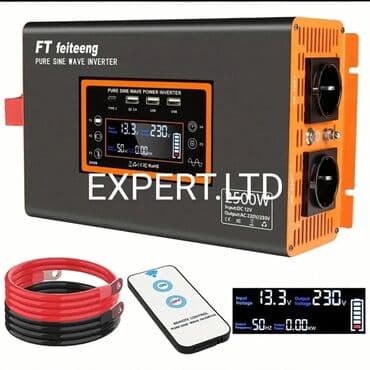 maşın danqıratı: Yeni Inverter, 1500-3000 Vt, 12 - 220 volt, Rayonlara çatdırılma, Ünvandan götürmə, Ödənişli çatdırılma — 24