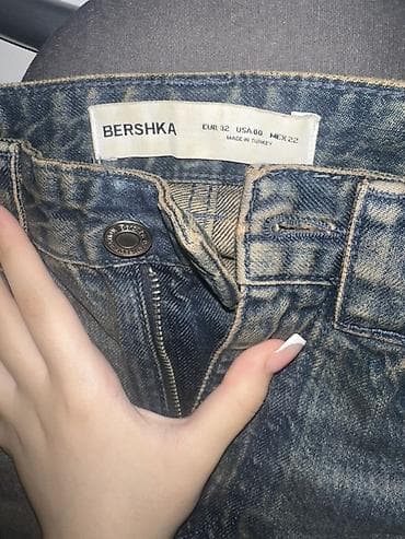 Cinslər, Bershka, rəng - Göy — 2
