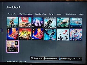 Öz XBOX hesabımdır. Satılır. İçində EA FC 25, RED DEAD REDEMPTION 2 — 8