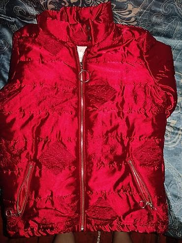 iran qizili probu: Qadınlar üçün qırmızı qış gödəkçəsi – MAYmoda - Parlaq qırmızı rəng — 3