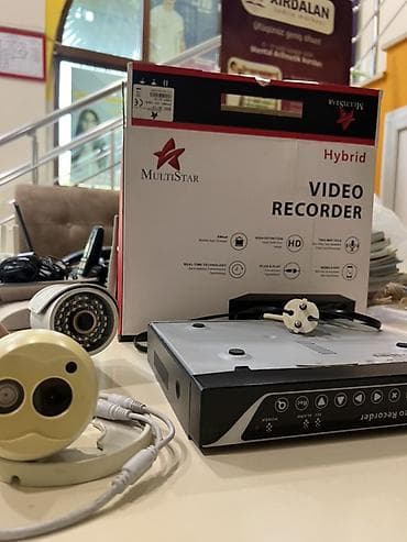 MultiStar Hybrid Video Recorder + müşahidə kameraları komplekti