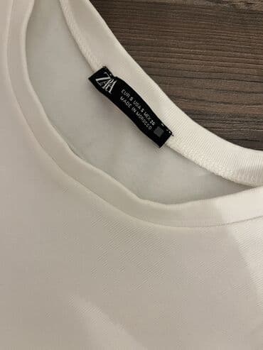 qunduzdan qadın şubaları: Zara kofta 🤍 bir iki defe geyilib teze kimidir Qolları kantlı model S — 8