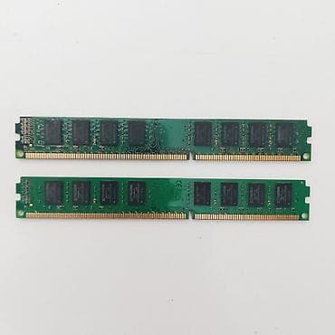 plata ddr2: Operativ Yaddaş "DDR3 4GB 10600 1333Mhz Kingston" ⭐Ram DDR3 PC3 4GB — 6