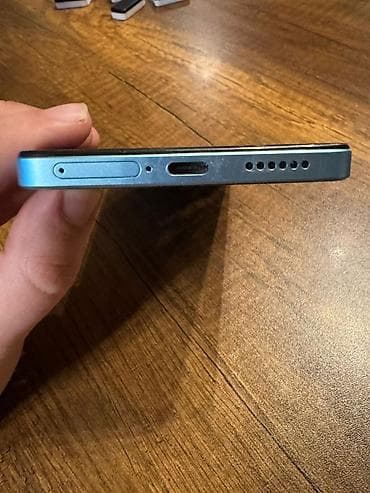 iphone 13 pro max irsad: Redmi Note 14, 128 GB, rəng - Göy, Barmaq izi — 6