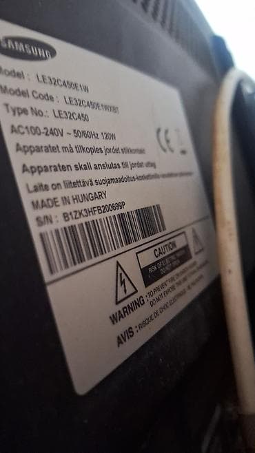 televizo: 2 Samsung divar tipli ve bir shivaki 53 sm diagonal. hami ishleyir — 5
