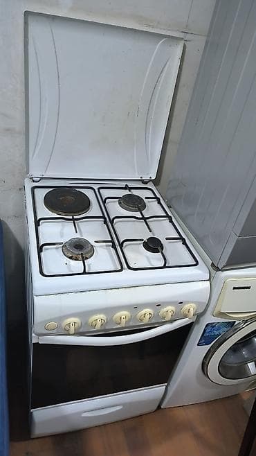 sobası: Qarışıq sobası Ayrıca dayanan, 4 gözlü, İşlənmiş — 1