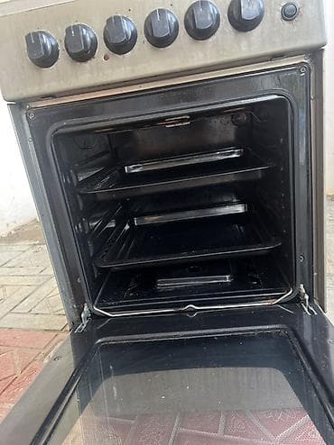 Rainford qaz-elektrik sobalı plitə - 4 gözlü üst hissə: 3 qaz ocağı +