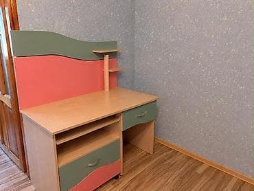 usag ucun: Uşaq otağı üçün mebel dəsti Pastel yaşıl və çəhrayı tonlarda — 1
