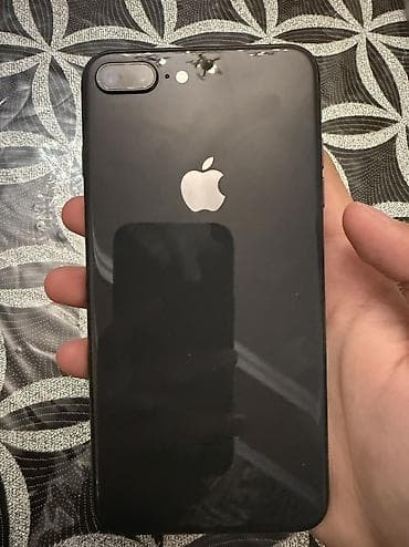 IPhone 8 Plus, 64 GB, Jet Black, Barmaq izi