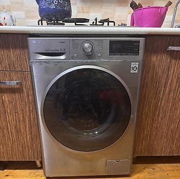 Кондиционеры: Стиральная машина LG, 9 кг, Автомат, Без сушки, Нет кредита — 1