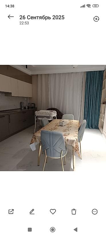 Mətbəx üçün, Açılan, Dördbucaq masa, 4 stul — 5