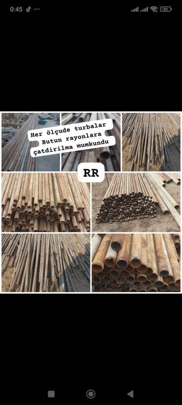 💫RR Stenkasi 3 luy bravoy rusun turbalari uzunluq 6 .9 metr Her