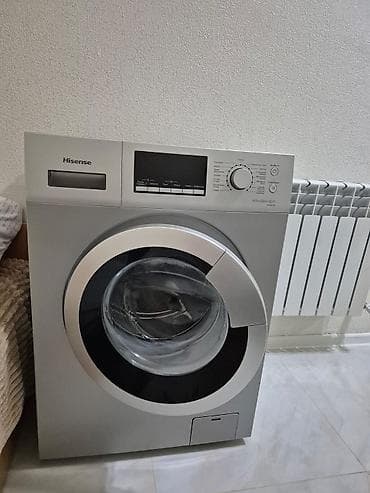 su soyuducu: Paltaryuyan maşın Hisense, 6 kq, İşlənmiş, Avtomat, Qurutmasız — 4