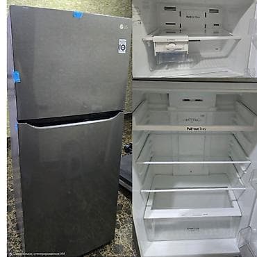 Soyuducular: Lg nofrost soyuducu 550 manat.Olcu Eni 70,hündürlük 1.78. 3 ay — 1