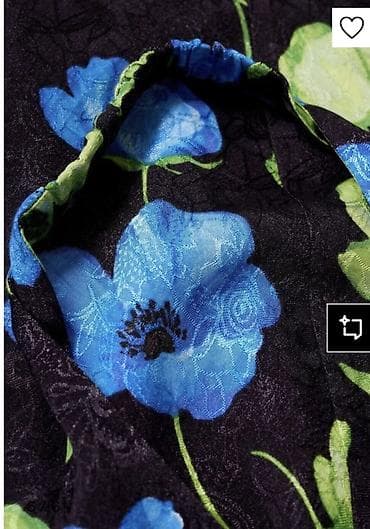 libas: MANGO XS Maksili halter don – çiçək naxışlı - Uzun siluetli, bədənə — 2