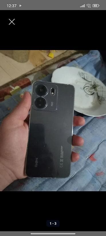Redmi 13C, 256 GB, rəng - Qara, İki sim kartlı, Face ID, Sensor lalafo.az -da Redmi 13C, 256 GB, rəng - Qara, İki sim kartlı, Face ID, Sensor
